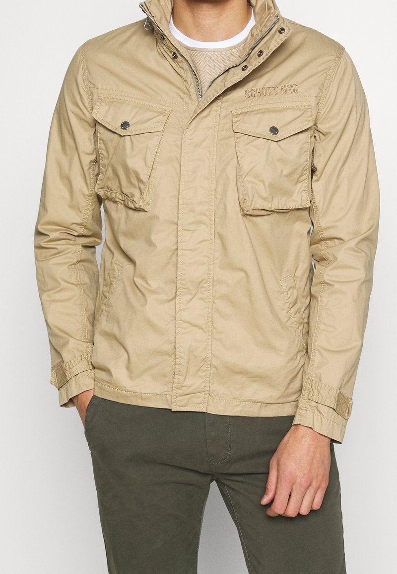 Schott Lehká bunda - sand