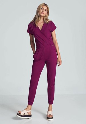 Jumpsuit - fuchsia