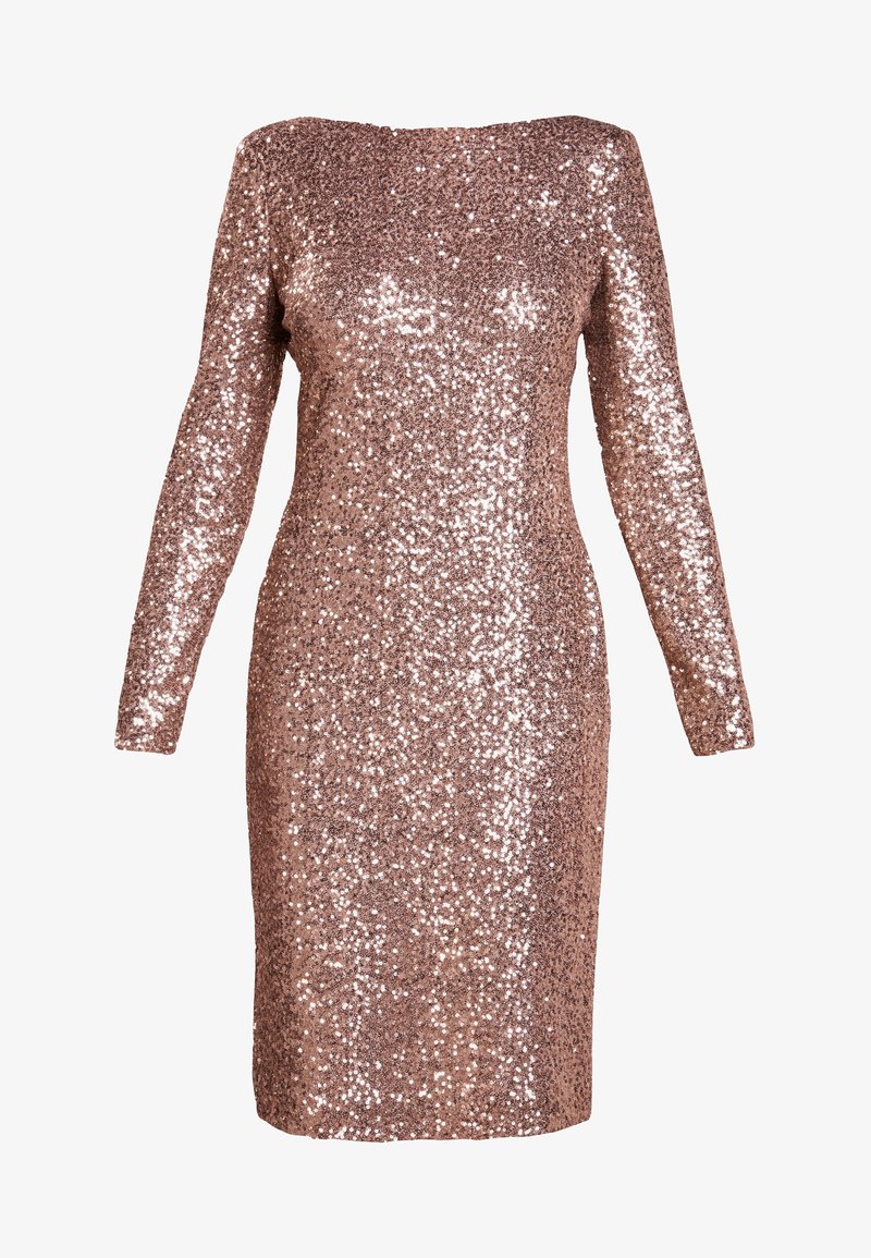 Lauren Ralph Lauren Cocktail dress / Party dress - gold-coloured - (Pre-owned) - Zalando Lauren Ralph Lauren Cocktail dress / Party dress - gold-coloured - (Pre-owned) - Zalando