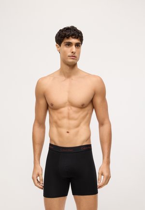 3 PACK - Úzke boxerky - black