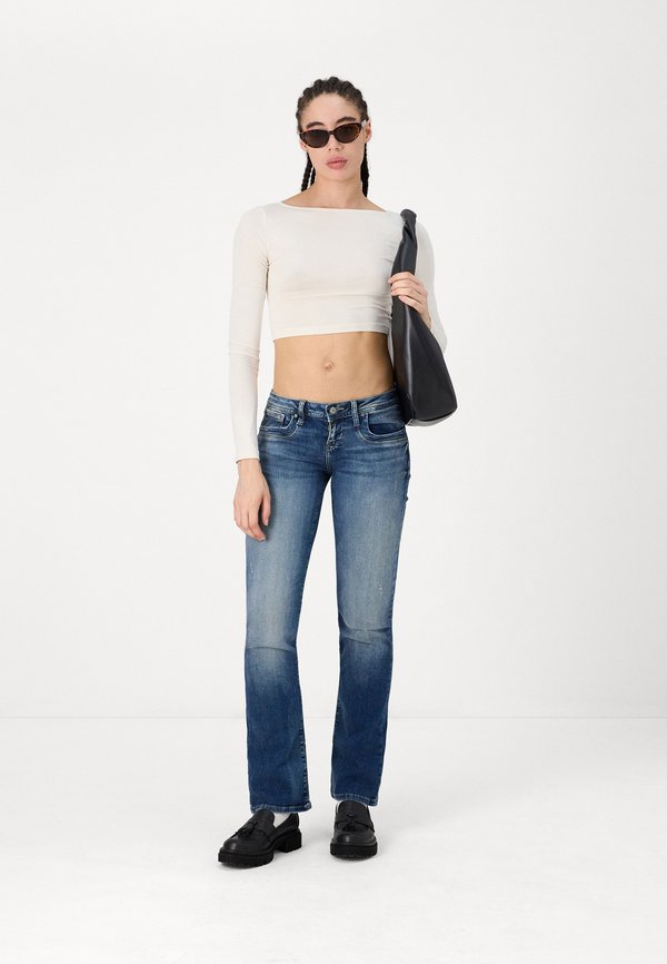VALERIE - Bootcut jeans - marelle wash3