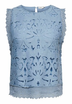 ONLY Carmakoma, TOP CARGELINA TOP - Blúz - faded denim