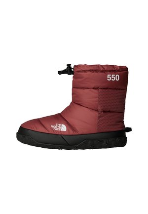 The North Face NUPTSE - Snowboots  - canyon dust tnf black
