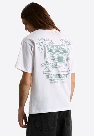 Vans, FOOD SPOT. - Camiseta estampada - white