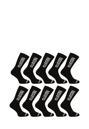 10PACK - Socken - black