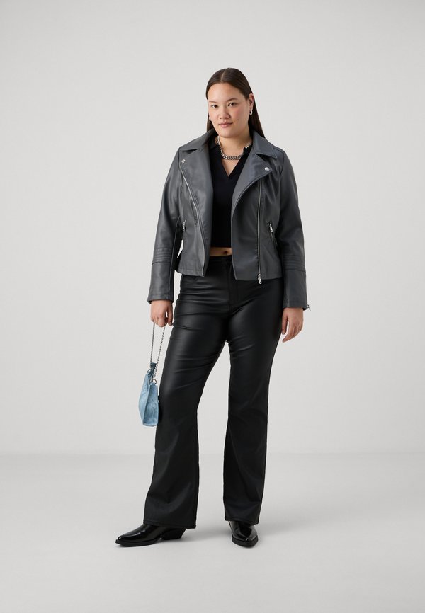 CAREMMY BIKER - Faux leather jacket - magnet2