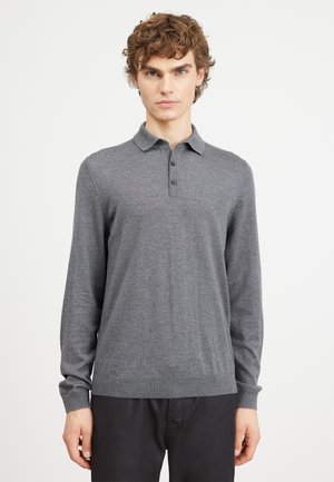 LANCIONE - Top s dlouhým rukávem - medium grey