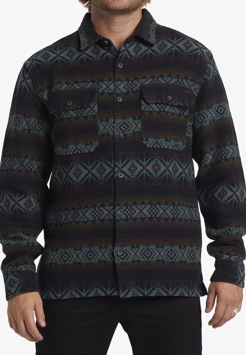 Billabong OFFSHORE JACQUARD - MANCHES LONGUES  - Camicia - black