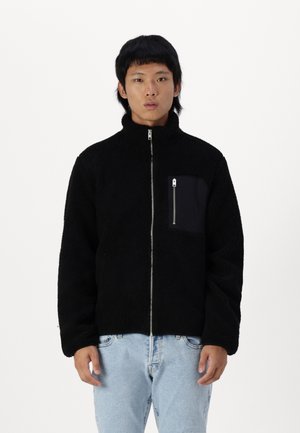 Jack & Jones JJEBRADLEY TEDDY JACKET - Téli dzseki - black