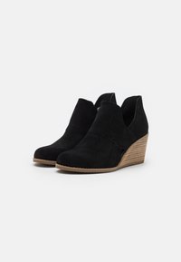TOMS Botines bajos - black