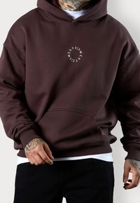 ESTEEM Jersey con capucha - dark brown