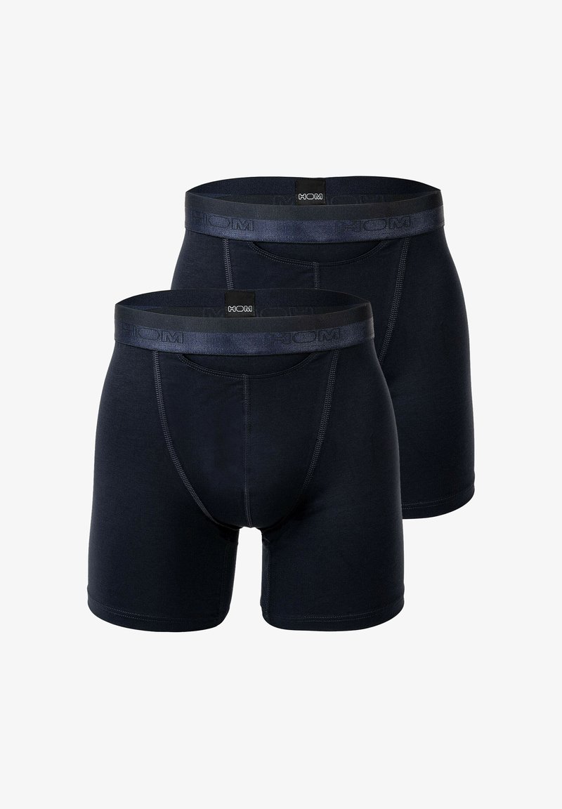 HOM LONG 2ER PACK-HO1 - Kurze Boxershorts - blau
