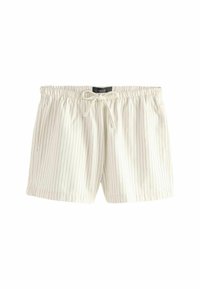 Jeansshorts - white stripe