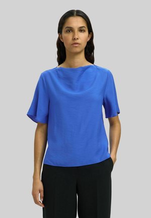 MIT KURZEN ÄRMELN  - Blouse - dazzling blue