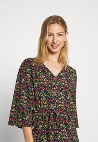 JDY TRICKY 3/4 BUTTON - Vestido camiseiro - night sky