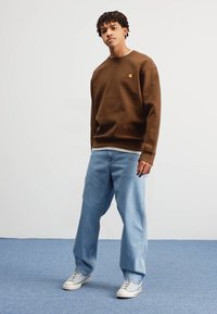 Carhartt WIP AMERICAN SCRIPT - Sweater - lumber