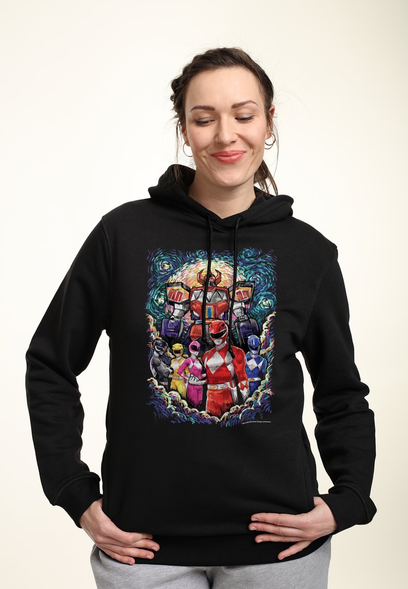 Henry Tiger POWER RANGERS STARRY MORPHIN - Jersey con capucha - black