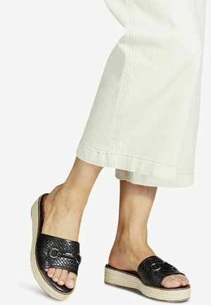Tamaris Mules - black