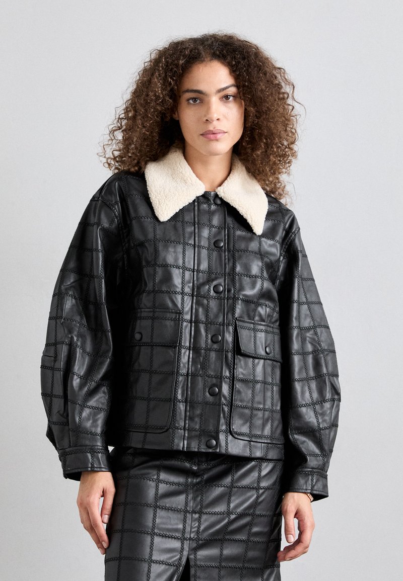 Baum und Pferdgarten BETHA - Faux leather jacket - black