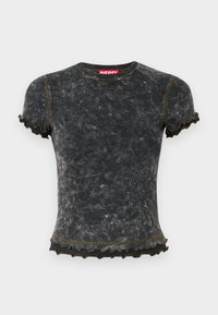 FLU - T-shirts med print - black