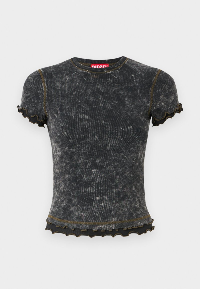 Diesel T-shirt print zwart Diesel T-shirt print zwart