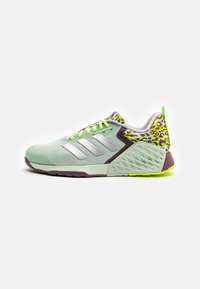adidas Performance DROPSET 3 GFX  - Sportovní boty - linen green/silver metallic/lucid lemon