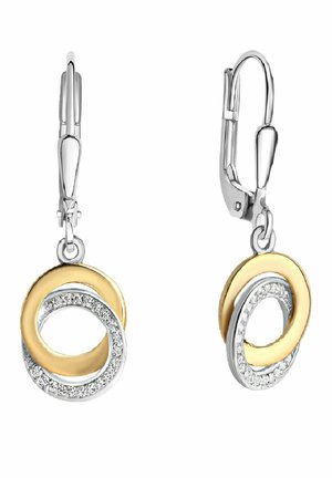 Earrings - silbergraue farbe