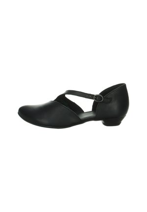 Think! GRACE - Ankle strap ballet pumps - schwarz