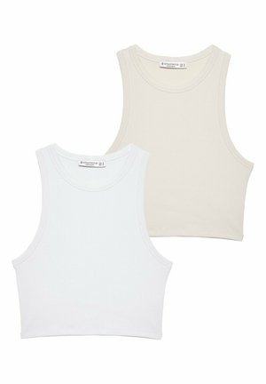 Stradivarius PACK OF 2  - Top - stone