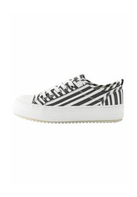 Next FOREVER COMFORT CHUNKY BASEBALL REGULAR FIT - Tossud - white black stripe