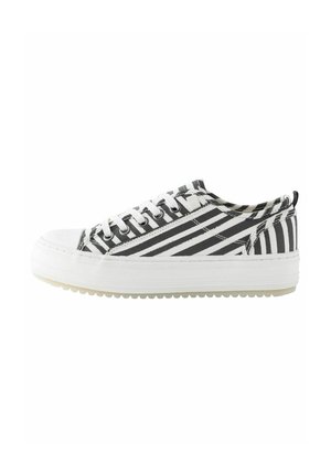 FOREVER COMFORT CHUNKY BASEBALL REGULAR FIT - Tenisky - white black stripe