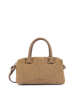 LANCASTER, TRESSÉ CUBE - Sac à main - moka