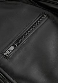 Next QUILTED RACER - Lederjacke - black