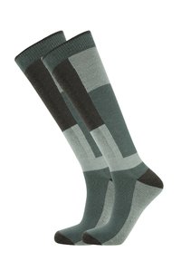 CORSICANA 2-PACK SKI UNISEX - Polvisukat - balsam green