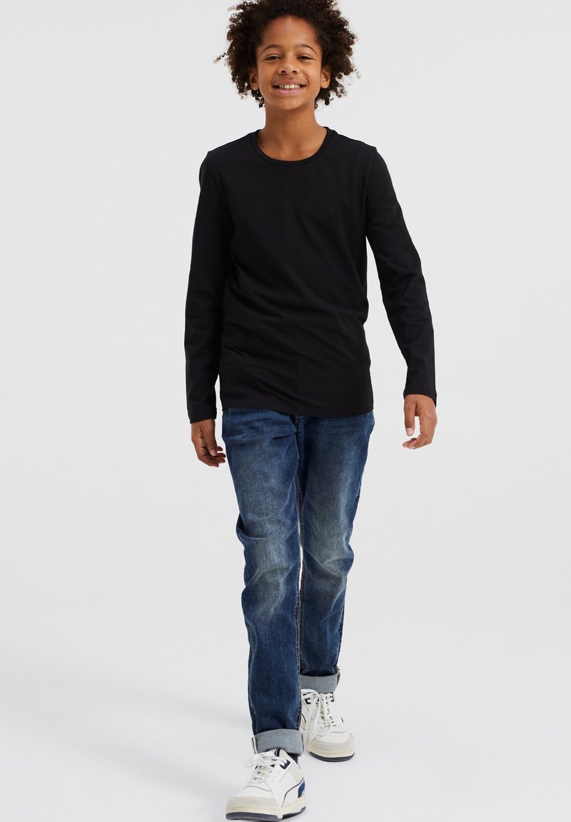 WE Fashion Langærmet T-shirt - black