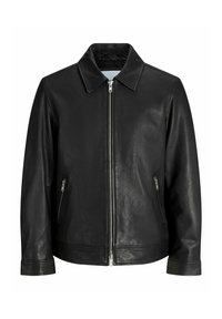 Leather jacket - black