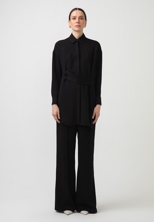 LOOSE WITH SHINE STONE - Camicia - black