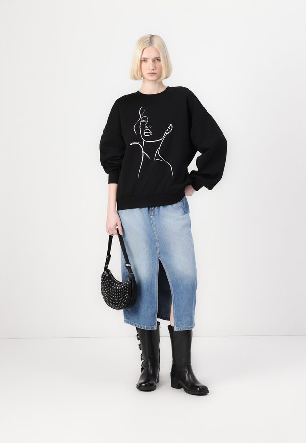 ONLBELINDA FLOWER O NECK  - Jumper2