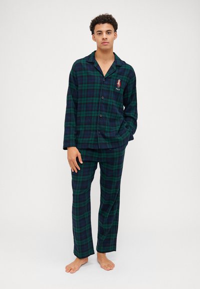 Polo Ralph Lauren PJ SLEEP - Komplet pižame - black/navy/green