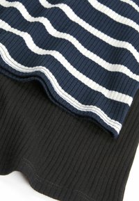 REGULAR FIT BOAT NECK 2 PACK  - Langærmet T-shirt - black stripe