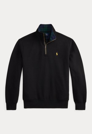 Polo Ralph Lauren, THE RL FLEECE QUARTER-ZIP SWEATSHIRT - Sweatshirt - black