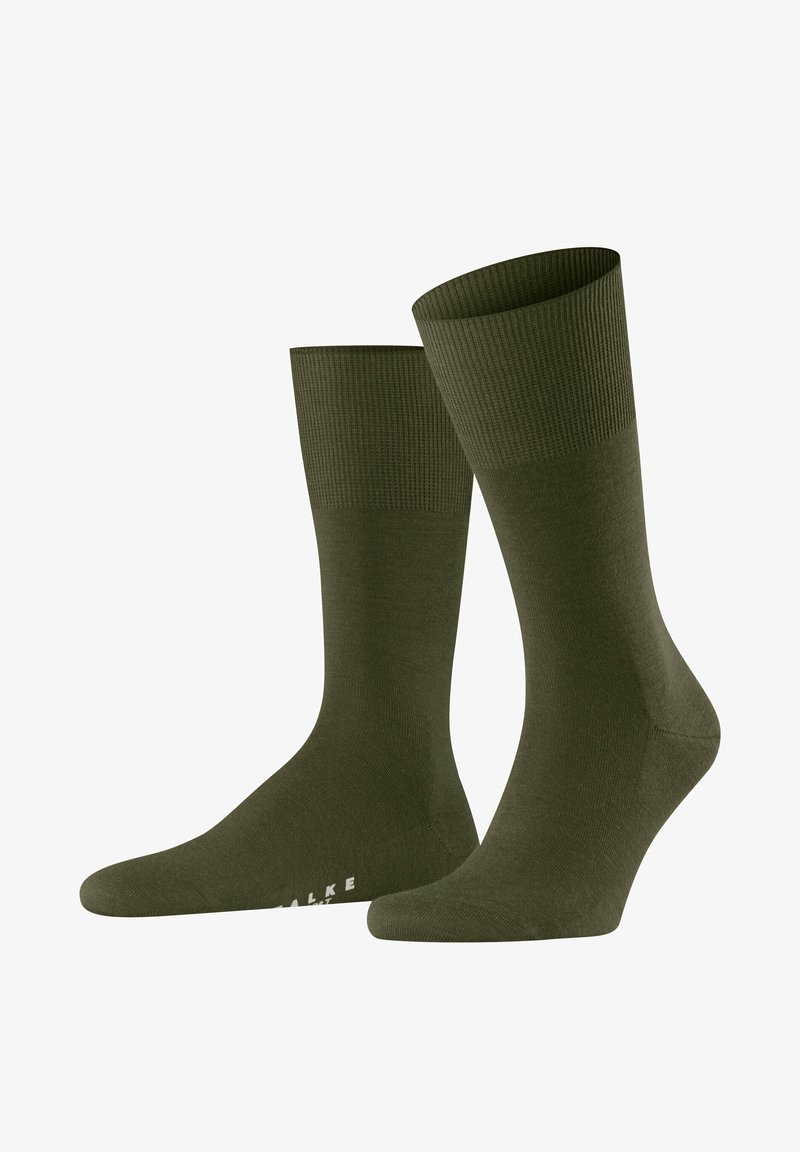FALKE AIRPORT - Socken - artichoke
