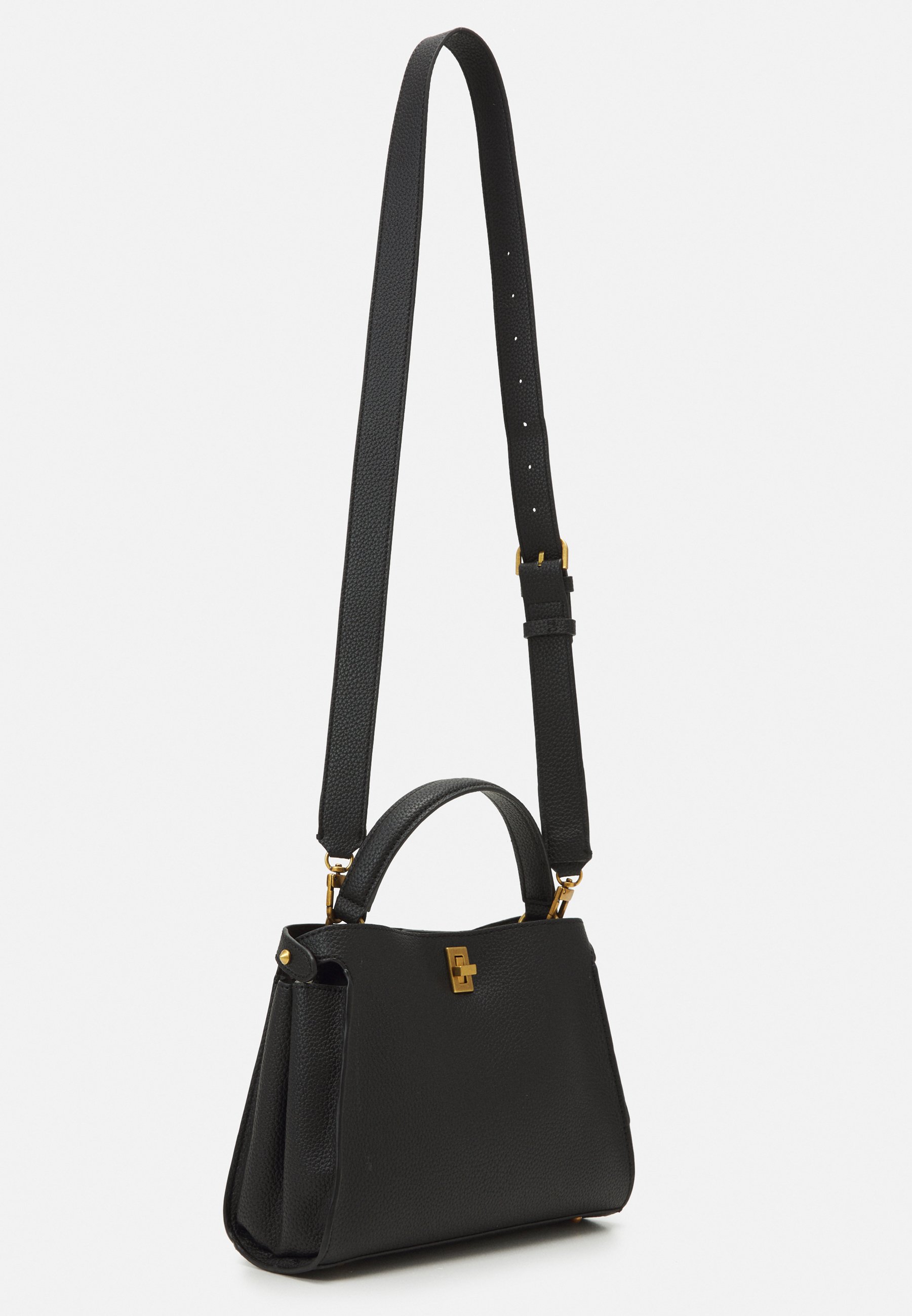Guess DOWNTOWN CHIC TURNLOCK - Borsa a mano - black/nero - Zalando.it