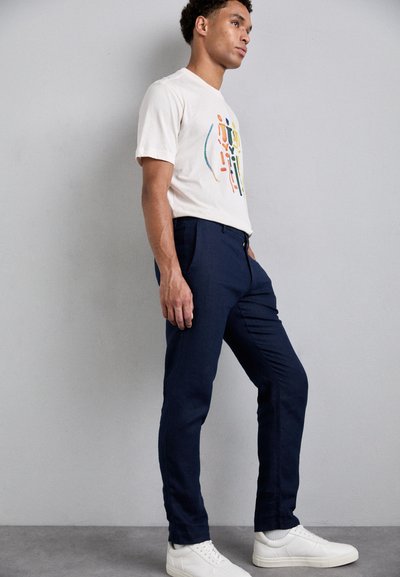 NN.07 THEO - Püksid - dark blue