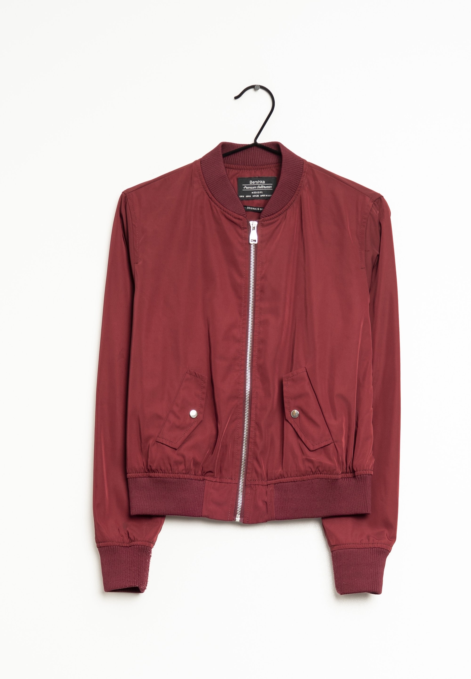 Bershka Chaquetas bomber red/rojo (Segunda mano)
