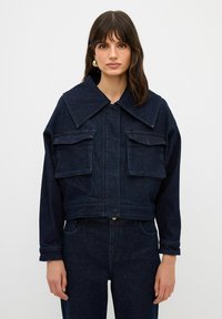adL WIDE COLLAR - Farkkutakki - navy blue