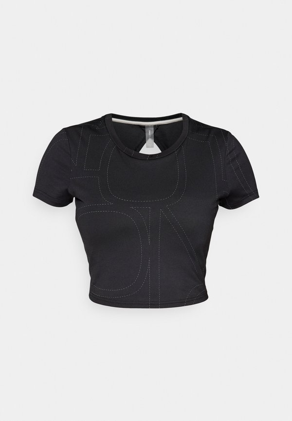 ONPCALZ LOGO CROP TRAIN BRA TOP - Print T-shirt3