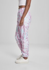 Urban Classics FRAUEN  - Spodnji deli trenirk - aquablue/pink