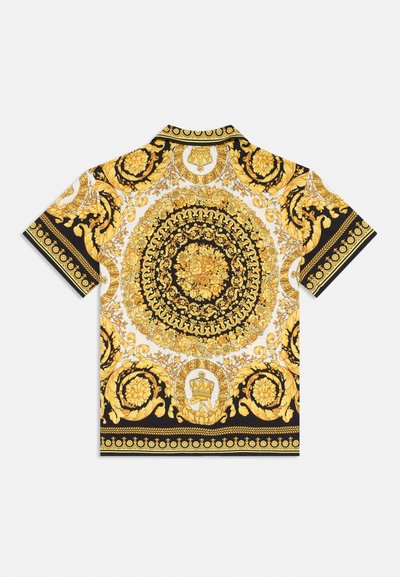 Versace INFORMAL SHIRT JAVANESE BAROCCO FOULAD KIDS UNISEX - Camisa - eggshell/black