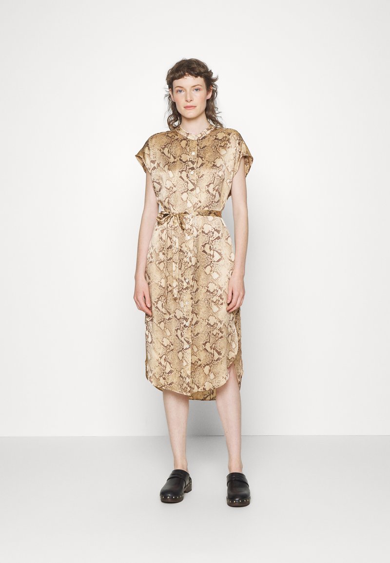 Damen Freizeitkleider | Banana Republic DOLMAN CHARM MIDI Freizeitkleid neutral snake/tan - LS43211 Damen Freizeitkleider | Banana Republic DOLMAN CHARM MIDI Freizeitkleid neutral snake/tan - LS43211